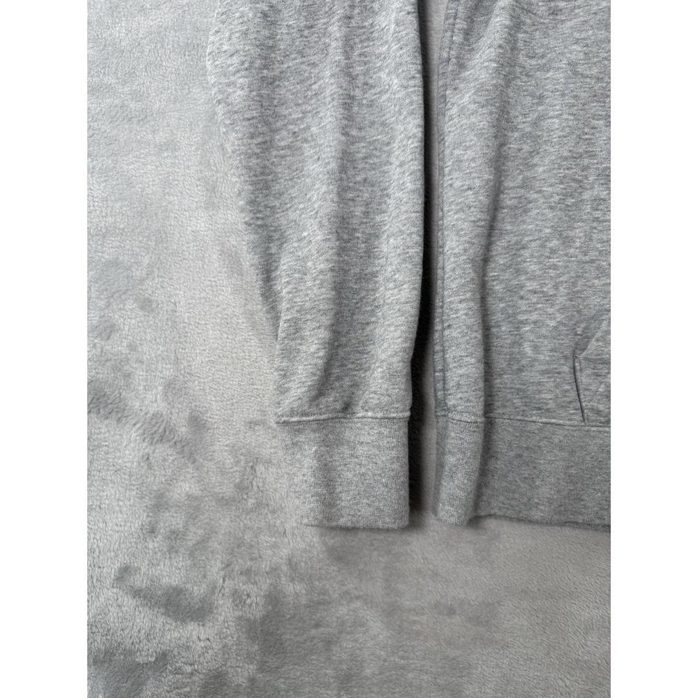Nike Sportswear Heritage Hoodie Grey Black White Womens Small Sweatshirt‎ - Picture 2 of 13
